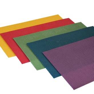 Fogli cerei di cera d'api - colorati (per candele) 37x21,5 - Vašek