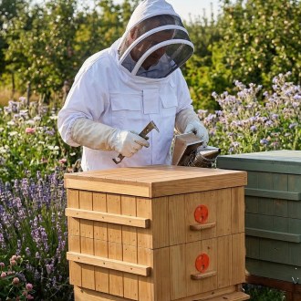Camiciotto da apicoltore astronauta con maschera taglia: S - XXL