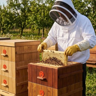 Camiciotto da apicoltore astronauta con maschera taglia: S - XXL