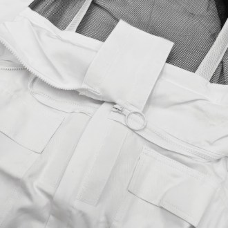 Camiciotto da apicoltore astronauta con maschera taglia: S - XXL