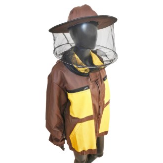 Camiciotto da apicoltore marrone, taglie: S-XXXL - CZ