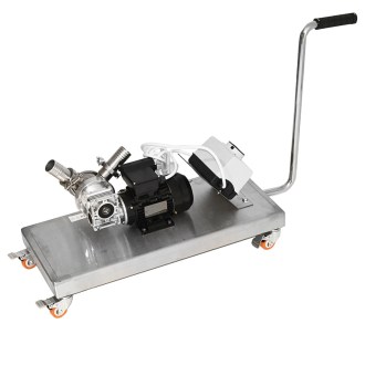 Pompa per miele Mellarius, 230V, 0,37 kW, con piattaforma