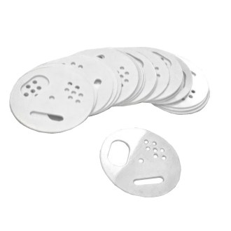 Diaframma a griglia - diam. 5 cm - bianco