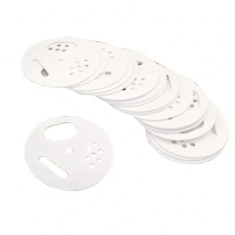 Diaframma a griglia - diam. 5 cm - bianco