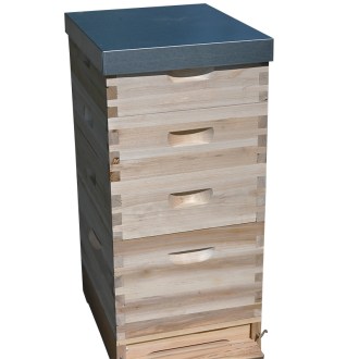 Arnia Dadant 1x(285) + 3x2/3(159) - 10 telaini - zincata