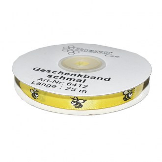 Nastro regalo giallo 10 mm