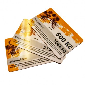 Buono regalo del valore da 500 a 5000 corone ceche