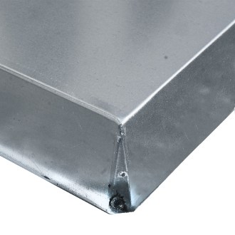 Coperchio in lamiera per arnia - Zander/Langstroth 520x425x60 mm - conico