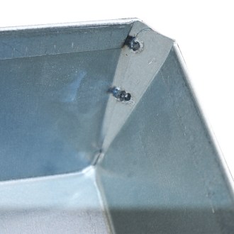 Coperchio in lamiera per arnia - Zander/Langstroth 520x425x60 mm - conico