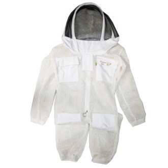 Tuta da apicoltore per bambini con ventilazione Elegant Bee taglia: S-XXL