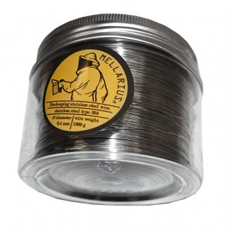Filo per apicoltura MELLARIUS - acciaio inox con svolgitore 1000 g