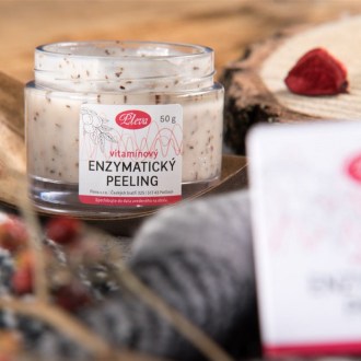 Peeling enzimatico vitaminico Pleva per la pelle - 50g