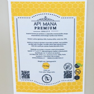 Sciroppo invertito APIMANA - 13 kg (34 Kč/kg)