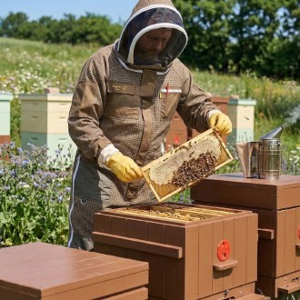 Tuta da apicoltore con ventilazione Elegant Bee taglia: S-XXXXL