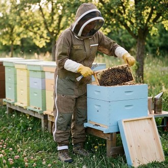 Tuta da apicoltore con ventilazione Elegant Bee taglia: S-XXXXL