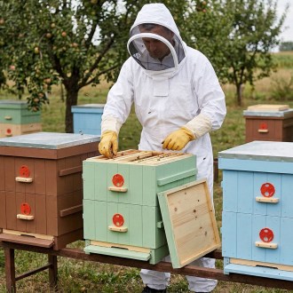 Tuta da apicoltore cosmonauta con cappuccio taglia: S - XXL