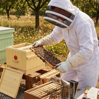 Tuta da apicoltore cosmonauta con cappuccio taglia: S - XXL