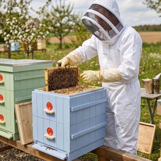 Tuta da apicoltore cosmonauta con cappuccio taglia: S - XXL