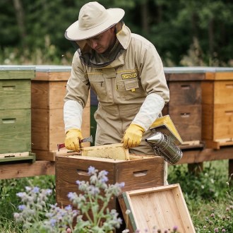 Tuta da apicoltore PREMIUM Lysoň, taglie: S-XXXXL