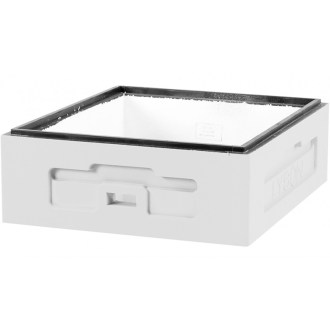 Melario in polistirolo Dadant Blatt 1/2 - non colorato