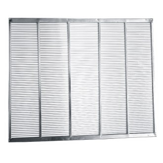 Griglia escludi regina in metallo 377x420 mm DE
