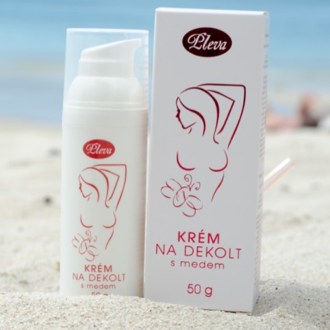 Crema per il décolleté al miele Pleva - 50 g