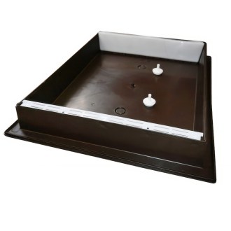 Arnia a soffitto 7 litri - Langstroth / Tachov - marrone