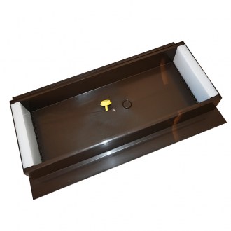 Arnia a soffitto 4 litri - Langstroth / Tachov - marrone