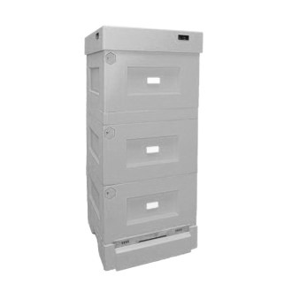 Arnia in polistirolo 39 x 24 Lyson - completa - non verniciata