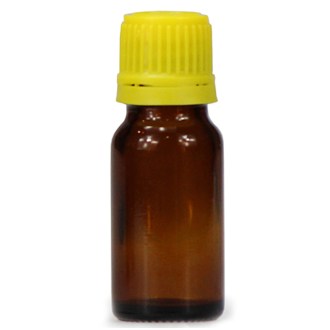 Boccetta di vetro marrone da 10 ml con contagocce