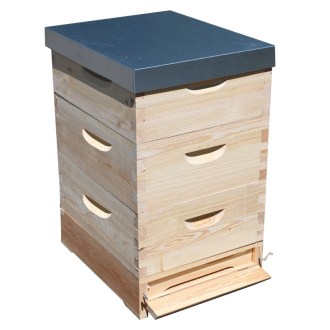 Arnia Langstroth 3 x 3/4 (185) - 10 f. - zinco