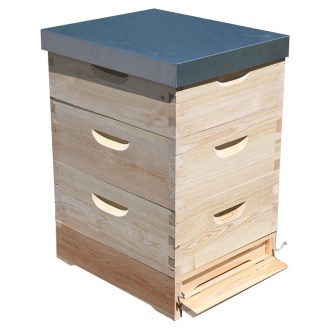 Arnia Langstroth 3 x 3/4 (185) - 10 f. - zinco