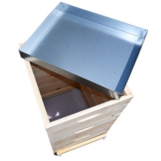 Arnia Langstroth 3 x 3/4 (185) - 10 f. - zinco