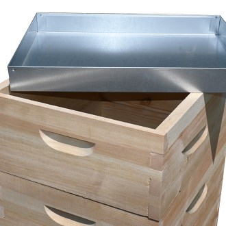 Arnia Langstroth 3 x 3/4 (185) - 10 f. - zinco