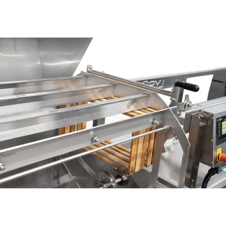 Linea di disopercolatura, macchina disopercolatrice PREMIUM 40 telai, estrattore 100 kg