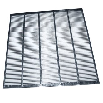Griglia escludi-regina in acciaio inox 435x435 mm DE