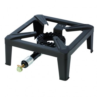 Fornello a gas industriale - quadrato