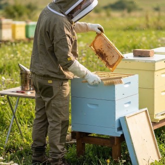 Camiciotto da apicoltore Elegant Bee taglia: S-XXXXL