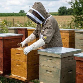 Camiciotto da apicoltore Elegant Bee taglia: S-XXXXL