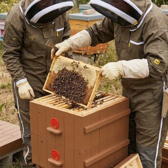 Tuta da apicoltore Elegant Bee taglia: S-XXXXL