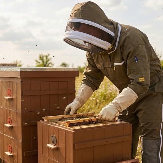 Tuta da apicoltore Elegant Bee taglia: S-XXXXL