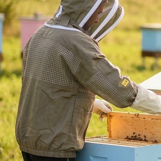 Camiciotto da apicoltore con ventilazione parziale Elegant Bee taglia: S-XXXXL