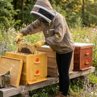 Camiciotto da apicoltore con ventilazione Elegant Bee taglia: S-XXXXL