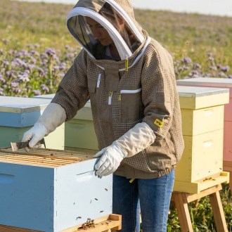 Camiciotto da apicoltore con ventilazione Elegant Bee taglia: S-XXXXL