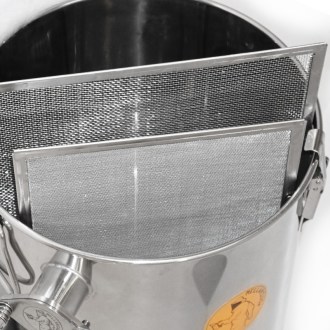 Serbatoio di smielatura e decantazione Mellarius MaxiLine 35 kg con 2 filtri