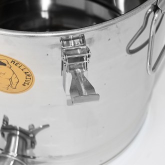 Serbatoio di smielatura e decantazione Mellarius MaxiLine 35 kg con 2 filtri