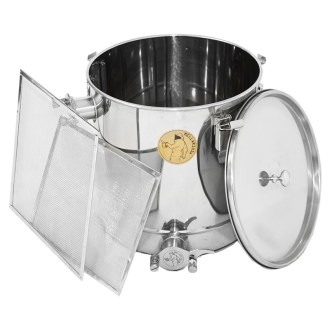 Serbatoio di smielatura e decantazione Mellarius MaxiLine 35 kg con 2 filtri