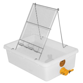 Vassoio per disopercolatura Mellarius - 1 telaio - vasca in plastica - acciaio inox