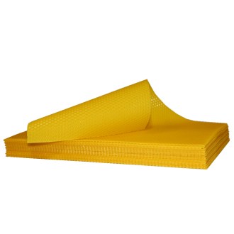 Fogli cerei Langstroth 2/3 (159) - 424x136 mm - laminati a freddo