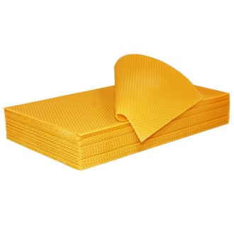 Fogli cerei di cera d'api Langstroth 1/1 (232) - 424x205 mm